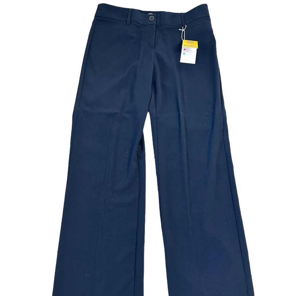 Studio 1940 Women Dress Pants Navy Blue Size 8M Average Right Fit Brand New